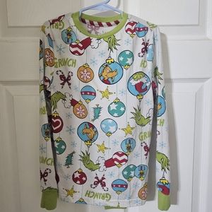 Grinch Christmas PJs pajamas Child Sz 8
